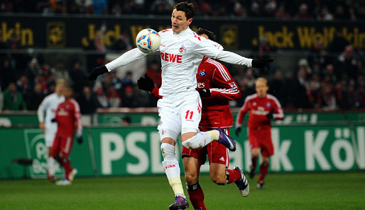 Milivoje Novakovic spielt seit 2006 für den 1. FC Köln