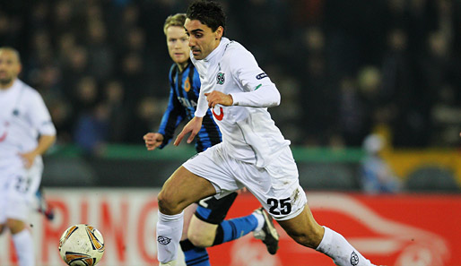 Mohammed Abdellaoue wechselte 2010 von Valerenga Oslo zu Hannover 96