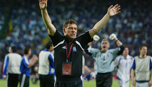 Otto Rehhagel gewann völlig überraschend 2004 den EM-Titel mit Griechenland