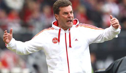 Nürnberg-Coach Dieter Hecking befürwortet eine "gesunde Rivalität"