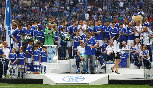 Das Team des FC Schalke 04