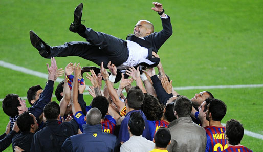 Pep Guardiola hörte vergangene Saison beim FC Barcelona auf