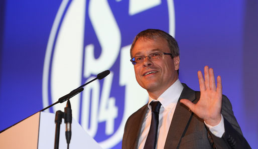 Schalkes Finanzvorstand Peter Peters ist mit dem Ergebnis seiner Arbeit durchaus zufrieden