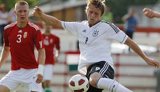 Philipp Hofmann (r.) spielte schon für die deutsche U19-Nationalmannschaft