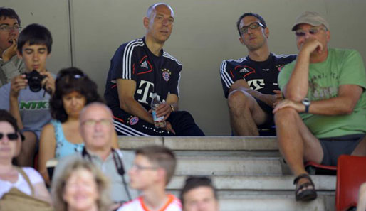 Dr. Karsten Schumann (l.) ist Sammers rechte Hand beim FC Bayern