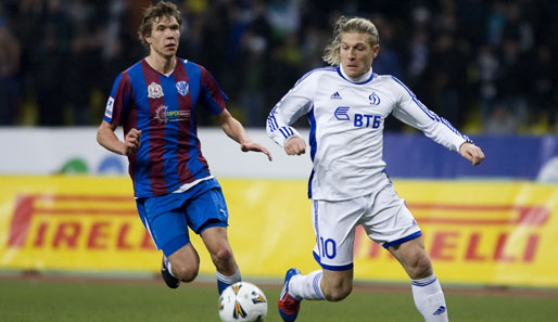 Andrej Woronin ist seit 2010 bei Dynamo Moskau unter Vertrag