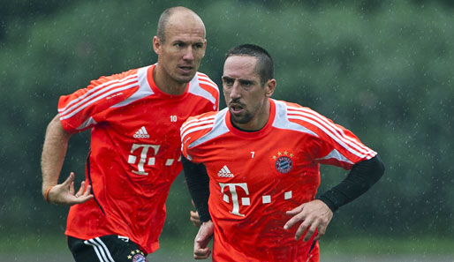 Frank Ribery will in der kommenden Saison keine Streitereien mehr mit Kollege Arjen Robben