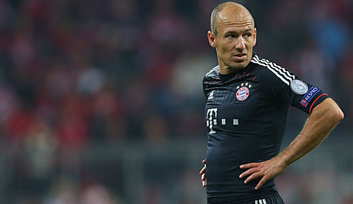 Bayern München muss gegen Werder Bremen auf Außenstürmer Arjen Robben verzichten