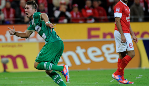 Felix Klaus erzielte das erste Tor in Greuther Fürths Bundesliga-Geschichte