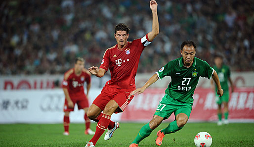 Mario Gomez könnte Bayern München bald wieder zur Verfügung stehen