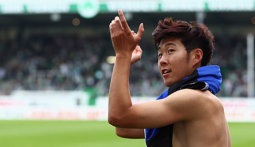 Heung Min Son ist der neue Publikumsliebling beim Hamburger SV