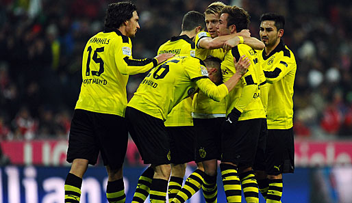 Der deutsche Meister Borussia Dortmund ist mit der aktuellen Situation zufrieden