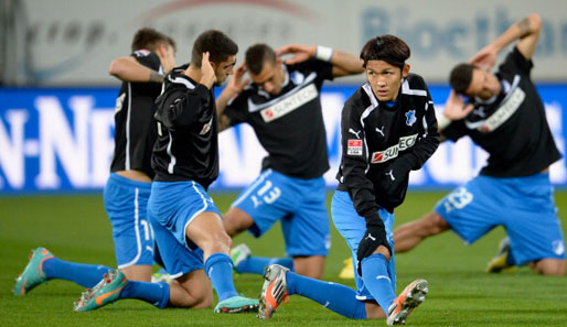 Die Spieler der TSG Hoffenheim trainieren in Portimao in Portugal für eine bessere Rückrunde