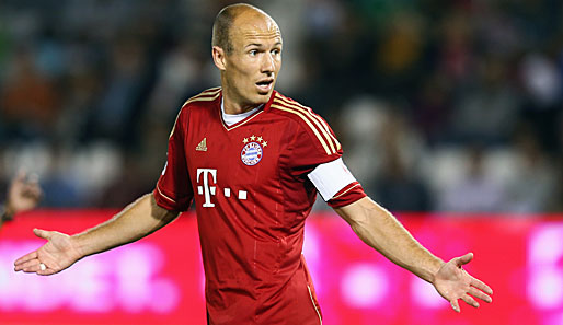 Drängt nach seiner Verletzung wieder in die Mannschaft des FC Bayern: Arjen Robben