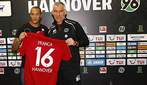 Hannovers Neuzugang Franca (l.) ist neun Zentimeter kleiner als von Mirko Slomka erwartet