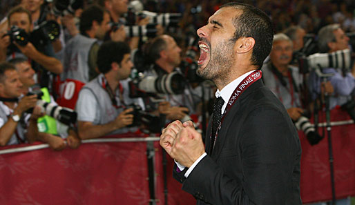 Pep Guardiola war von 2008 bis 2012 Trainer des FC Barcelona