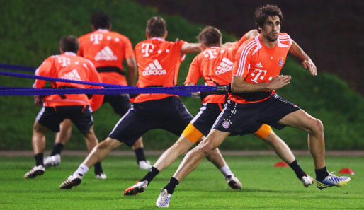 Javi Martinez bereitet sich mit dem FC Bayern in Doha auf die Rückrunde vor