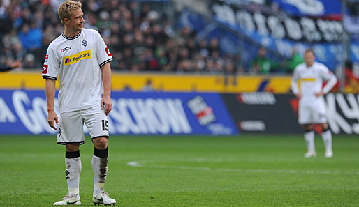 Mike Hanke ist enttäuscht, dass er die Borussia zum Saisonende verlassen muss
