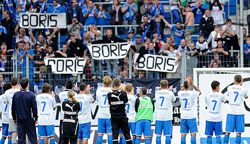 Nach dem tragischen Unfall von Boris Vukcevic war die Anteilnahme in allen Stadien riesengroß