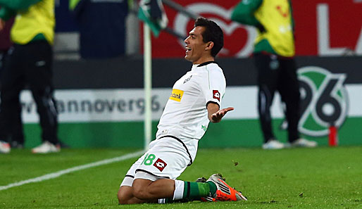 Das Hinspiel entschied Juan Arango mit einem sehenswerten Freistoß zum 3:2 für die Borussia