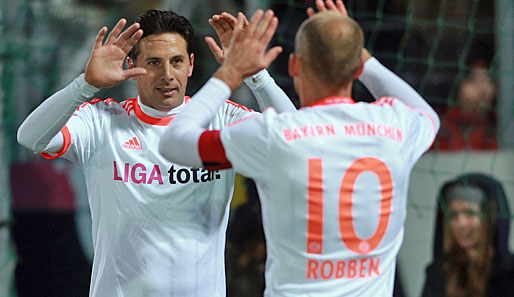 Claudio Pizarro und Arjen Robben: Bayern München freut sich über zwei Rückkehrer