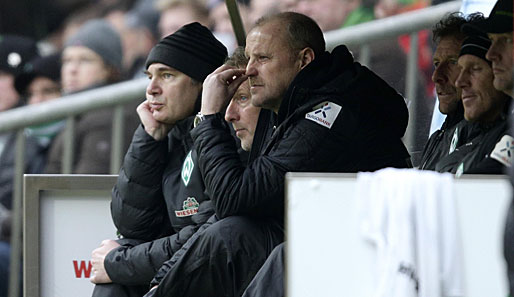 Thomas Schaaf befindet sich mit Werder Bremen in der Krise