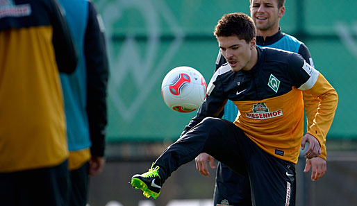 Nach überstandenem Magen-Darm-Virus ist Alexander Ignjovski zurück im Training von Werder
