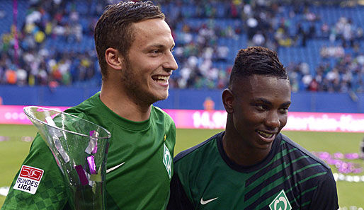 Marko Arnautovic (l.) und Freund Eljero Elia (r.) werden von Werder Bremen suspendiert