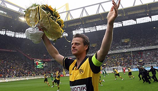 Christian Wörns beendete im Jahr 2008 bei Borussia Dortmund seine Karriere