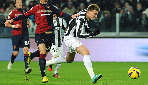 Nicklas Bendtner ist derzeit von Arsenal London an Juventus Turin ausgeliehen