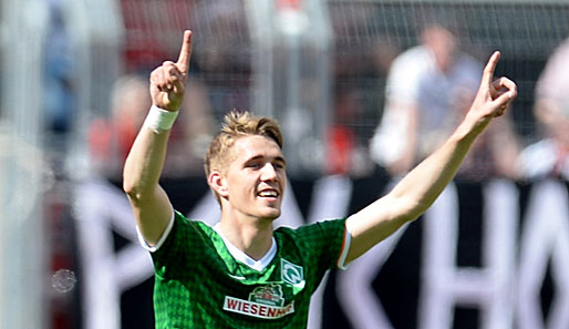 Nils Petersen wird auch in der kommenden Saison für Werder Bremen auf Torejagd gehen