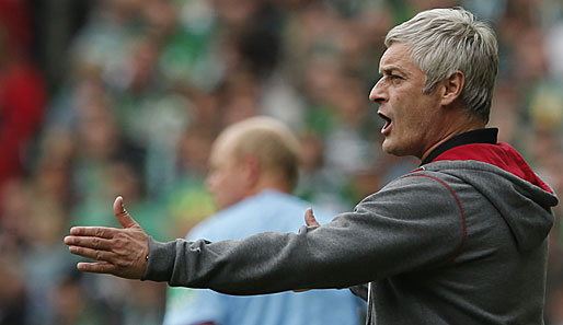 Will am letzten Spieltag den Einzug in die Europa League klar machen: Eintracht-Coach Armin Veh