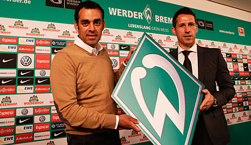 Robin Dutt und Thomas Eichin wollen Werder Bremen zurück zum Erfolg führen