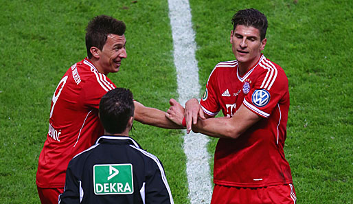 Die wohl letzte Auswechslung im Bayern-Trikot: Mario Gomez wird den FCB wohl verlassen