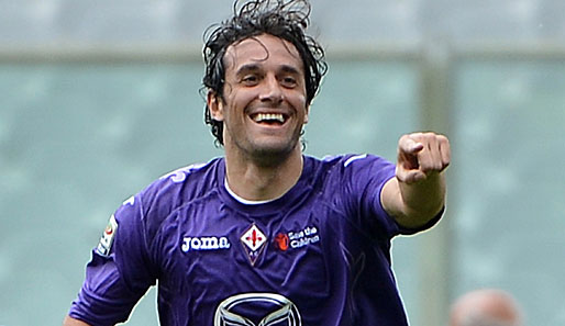Luca Toni spielte von 2009 bis 2010 mit Gomez zusammen beim FCB