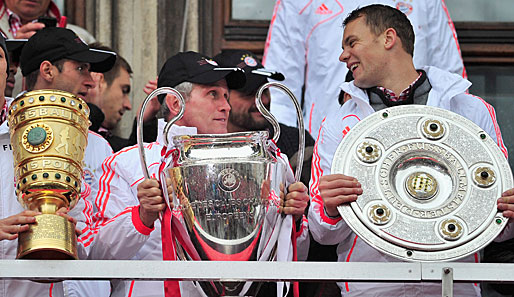 Manuel Neuer konnte in dieser Saison drei Titel mit dem FC Bayern abräumen