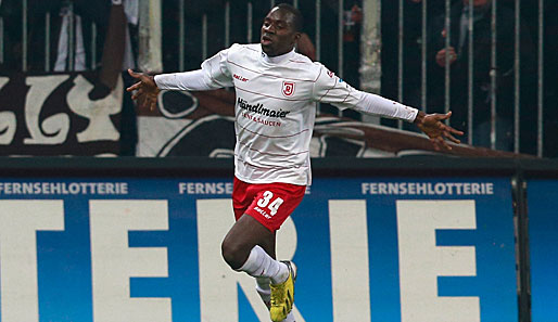 Wilson Kamavuaka wird nach seiner Ausleihe nicht mehr für den 1. FC Nürnberg auflaufen