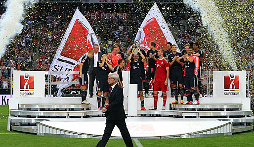 Im Vorjahr gewannen die Bayern den Supercup nach einem 2:1 gegen Borussia Dortmund