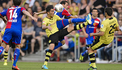 Borussia Dortmund hat gegen den FC Basel auch Testspiel Nummer drei gewonnen