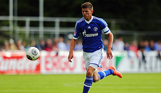 Schalkes Klaas-Jan Huntelaar wurde im Test gegen Salzburg in der Halbzeit ausgewechselt