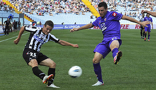 Gabriel Torje (l.) hat in Udine noch Vertrag bis 2016
