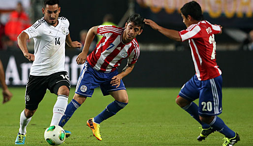 Im Länderspiel gegen Paraguay musste Ilkay Gündogan nach rund 20 Minuten ausgewechselt werden