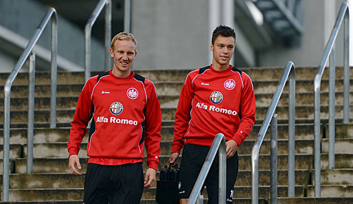 Jan Rosenthal (l.) wechselte im Sommer zu Eintracht Frankfurt