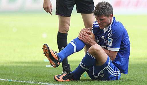 Kein guter Tag für Klaas-Jan Huntelaar: Zu der 0:4-Niederlage kam ein schmerzendes Knie