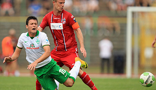 Comeback: Zlatko Junuzovic ist nach seiner Verletzung wieder im Training der Werderaner