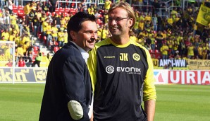 Christian Heidel und Jürgen Klopp arbeiteten jahrelang zusammen beim FSV Mainz 05