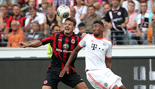 Alexander Meier droht für das nächste Bundesliga-Spiel auszufallen
