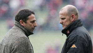 Klaus Allofs und Thomas Schaaf bildeten bei Werder Bremen lange Zeit ein eingespieltes Duo