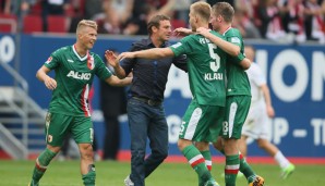 Der FC Augsburg konnte die letzten drei Liga-Spiele für sich entscheiden