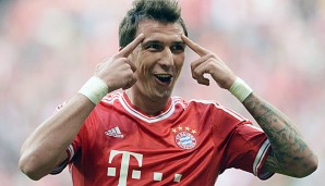 Mario Mandzukic schoss gegen Hertha BSC seine Saisontore 6 und 7 für den FC Bayern